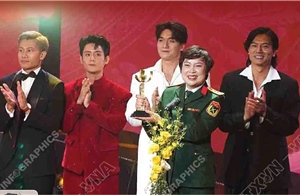 &#39;Mưa đỏ&#39; giành giải thưởng Bông sen Vàng Liên hoan phim Việt Nam lần thứ 24