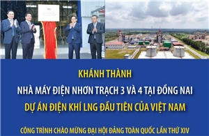 Nhà máy điện Nhơn Trạch 3 và 4 tại Đồng Nai - Dự án điện khí LNG đầu tiên của Việt Nam