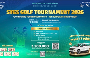 STGS Golf Tournament 2026: Sân chơi gắn kết cộng đồng doanh nhân du lịch
