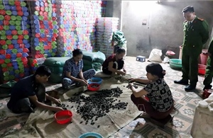 Triệt phá đường dây sản xuất thuốc đông y giả