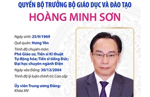 Ủy viên Trung ương Đảng, Quyền Bộ trưởng Bộ Giáo dục và Đào tạo Hoàng Minh Sơn
