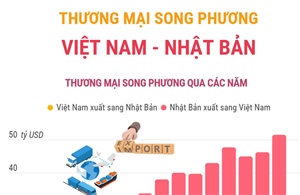 Thương mại song phương Việt Nam - Nhật Bản