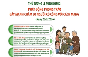Phát động 'Phong trào đẩy mạnh chăm lo người có công với cách mạng'