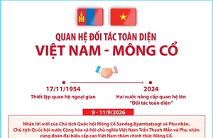 Quan hệ Đối tác toàn diện Việt Nam - Mông Cổ