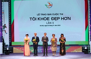 Lễ trao giải cuộc thi &#39;Tôi khoẻ đẹp hơn 2024&#39; vinh danh 12 cá nhân xuất sắc