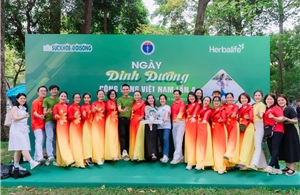 Herbalife Việt Nam đồng hành cùng &#39;Ngày dinh dưỡng cộng đồng Việt Nam&#39; lần 4