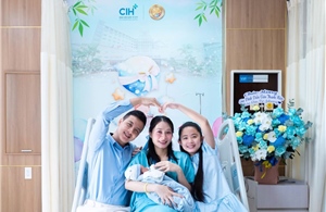 Diễn viên Thanh Hiền chọn gói khám thai và sinh con nghỉ dưỡng tại Bệnh viện Quốc tế City