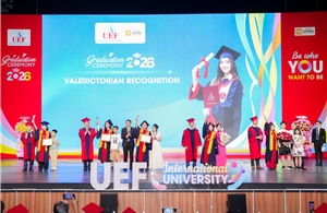 100% sinh viên tốt nghiệp UEF đạt chuẩn ngoại ngữ tương đương IELTS 5.5 trở lên