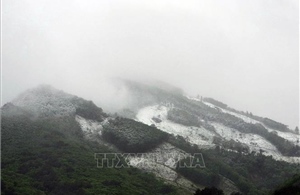 Hàn Quốc cảnh báo tuyết rơi dày bất thường giữa tháng 5 ở miền núi phía Bắc