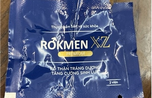 Cảnh báo không mua và sử dụng thực phẩm chức năng Rokmen XZ Premium