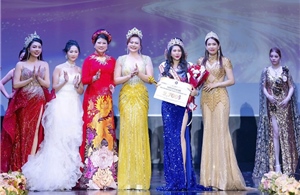 Ca sĩ Hà Kiều đạt cú đúp danh hiệu Hoa hậu Tài năng Toàn cầu và Người đẹp Trí tuệ 2026