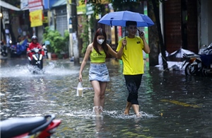Thời tiết ngày 16/4: Không khí lạnh yếu gây mưa dông diện rộng Bắc Bộ