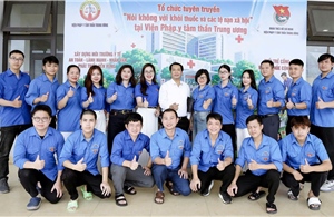 Viện Pháp y tâm thần Trung ương cam kết ‘Nói không với khói thuốc và các tệ nạn xã hội’