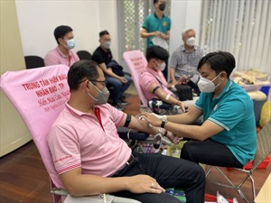 Tổng Lãnh sự quán Thái Lan tại Việt Nam tổ chức hiến máu nhân đạo