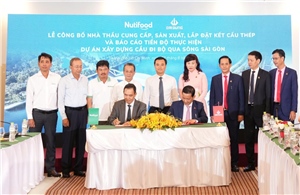 Công bố nhà thầu cung cấp, sản xuất và lắp đặt kết cấu thép cho cầu đi bộ qua sông Sài Gòn