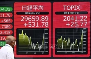 Chỉ số Nikkei 225 giảm theo biến động của thị trường trái phiếu