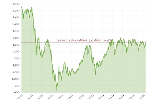 Phiên 24/1/2025: VN-Index tăng hơn 5 điểm