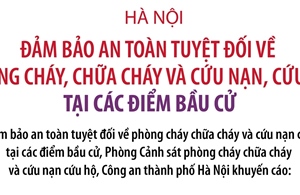 Hà Nội đảm bảo an toàn tuyệt đối về phòng cháy, chữa cháy và cứu nạn, cứu hộ tại các điểm bầu cử