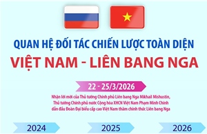 Quan hệ Đối tác chiến lược toàn diện Việt Nam - Liên bang Nga