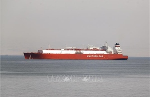 Tàu chở dầu Mỹ lần đầu cập cảng Nhật Bản kể từ khi nổ ra xung đột 