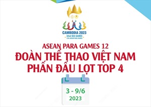 ASEAN Para Games 12: Đoàn thể thao Việt Nam phấn đấu lọt Top 4