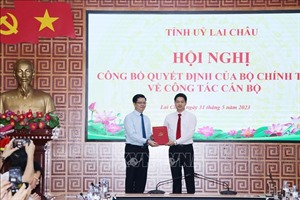 Đồng chí Vũ Mạnh Hà giữ chức Phó Bí thư Tỉnh ủy Lai Châu
