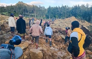 Giới chức trách lo ngại trên 300 người thiệt mạng trong vụ lở đất ở Papua New Guinea