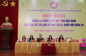 Cử tri đánh giá cao kết quả Kỳ họp thứ 8, Quốc hội khóa XV