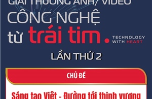 Giải thưởng ảnh/video &#39;Công nghệ từ trái tim - Technology with heart&#39; lần thứ 2