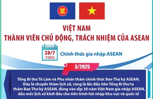 Việt Nam là thành viên chủ động, trách nhiệm của ASEAN