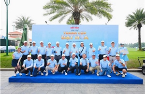 Giải Golf Tranh Cúp Đạt Hòa 2026 khẳng định sân chơi kết nối cộng đồng doanh nhân