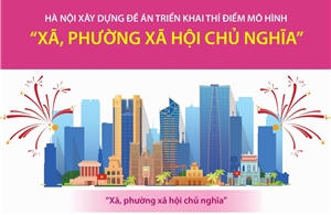 Xây dựng Đề án triển khai thí điểm mô hình 'xã, phường xã hội chủ nghĩa'