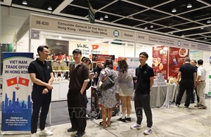 Đẩy mạnh quảng bá nông sản Việt tại hội chợ thực phẩm ở Hong Kong (Trung Quốc)