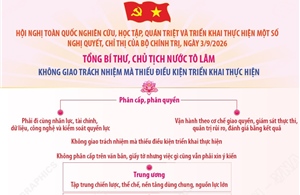Tổng Bí thư, Chủ tịch nước Tô Lâm: Không giao trách nhiệm mà thiếu điều kiện triển khai thực hiện