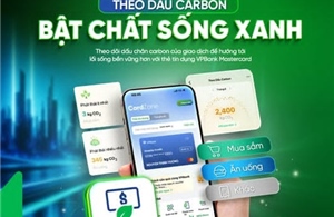 Mastercard và VPBank ra mắt tính năng ‘Theo dấu Carbon’