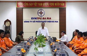 Nhiệt điện Bà Rịa: Gặp gỡ và thăm hỏi người lao động nhân tháng công nhân 2025
