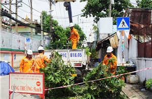 EVNHCMC ban hành Công điện chủ động ứng phó bão WIPHA