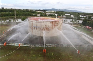 Nhiệt điện Bà Rịa tổ chức diễn tập phòng cháy, cứu nạn năm 2025