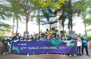 Manulife Việt Nam nhận giải thưởng quốc tế về hoạt động cộng đồng