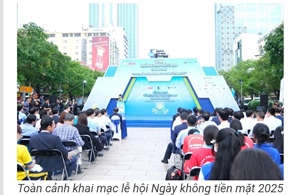 Agribank đồng hành cùng sự kiện Ngày không tiền mặt 2025