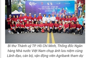 Ấn tượng Giải đi bộ - chạy bộ &#39;Tự hào thành phố tôi yêu&#39; Cúp Agribank 2025