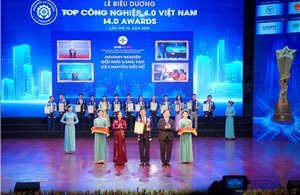 EVNHCMC được vinh danh Top Công nghiệp 4.0 Việt Nam năm 2025