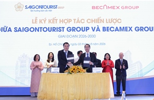 Becamex và Saigontourist ký kết hợp tác chiến lược toàn diện giai đoạn 2026–2030