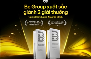 Be Group khẳng định vị thế công nghệ Việt với chiến thắng kép tại Better Choice Awards 2025