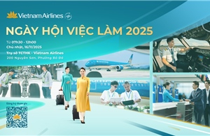 Vietnam Airlines lần đầu tiên tổ chức Ngày hội việc làm 