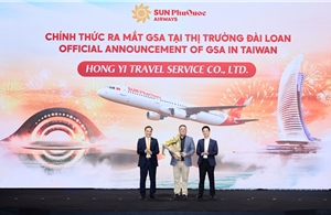 Sun PhuQuoc Airways có Tổng đại lý tại Hàn Quốc, Đài Loan, khai thác thị trường quốc tế từ năm 2026