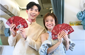 Vietnam Airlines lan tỏa thông điệp 'Việt Nam hạnh phúc' từ bầu trời