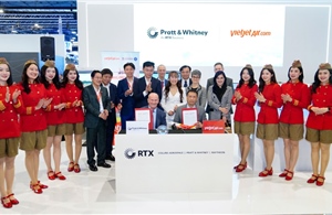 Vietjet đặt hàng động cơ Pratt & Whitney cho 44 máy bay Airbus A320neo