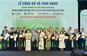Vietnam Airlines hai năm liên tiếp vào Top 10 Doanh nghiệp ESG Việt Nam Xanh