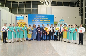 Vietnam Airlines khai thác đường bay thẳng Hà Nội - Amsterdam